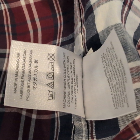 J. Crew Men's Mercantile Flex Long Sleeve Button Down Plaid Shirt Style #J5304 - Picture 9 of 14